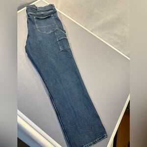 Lee Workwear Men’s Classic Indigo Straight Carpenter Jeans Size 44x32